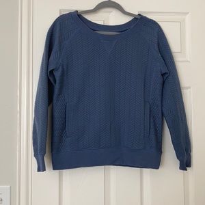 Textured Prana sweatshirt with pockets